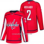 Camiseta Hockey Washington Capitals Matt Niskanen 2018 Autentico Primera Rojo