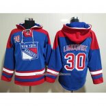 Sudaderas con Capucha New York Rangers Henrik Lundqvist Azul