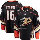 Camiseta Hockey Anaheim Ducks Ryan Strome Primera Breakaway Negro