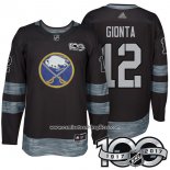 Camiseta Hockey Buffalo Sabres 12 Brian Gionta 2017 Centennial Limited Negro