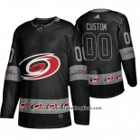 Camiseta Hockey Carolina Hurricanes Personalizada Breakaway Negro