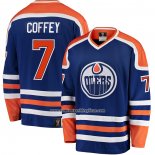 Camiseta Hockey Edmonton Oilers Paul Coffey Premier Breakaway Retired Azul