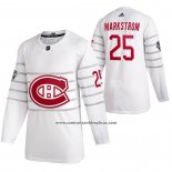 Camiseta Hockey Montreal Canadiens Jacob Markstrom Autentico 2020 All Star Blanco