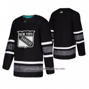 Camiseta Hockey New York Rangers Blank 2019 All Star Negro