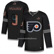 Camiseta Hockey Philadelphia Flyers Ivan Provorov 2020 USA Flag Negro