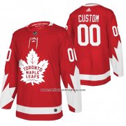 Camiseta Hockey Toronto Maple Leafs Alterno Personalizada Rojo