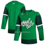 Camiseta Hockey Washington Capitals 2023 St. Patrick's Day Autentico Verde