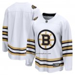 Camiseta Hockey Boston Bruins 100th Aniversario Premier Breakaway Blanco