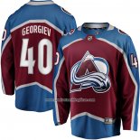 Camiseta Hockey Colorado Avalanche Alexandar Georgiev Primera Breakaway Rojo