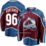 Camiseta Hockey Colorado Avalanche Mikko Rantanen Primera 2022 Stanley Cup Final Breakaway Rojo