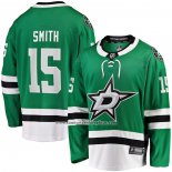 Camiseta Hockey Dallas Stars Craig Smith Primera Breakaway Verde