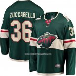 Camiseta Hockey Minnesota Wild Mats Zuccarello Premier Breakaway Verde