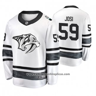 Camiseta Hockey Nashville Predators Roman Josi 2019 All Star Blanco