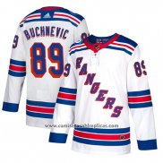 Camiseta Hockey New York Rangers Pavel Buchnevich Segunda Blanco