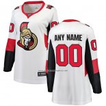 Camiseta Hockey Ottawa Senators Segunda Personalizada Blanco