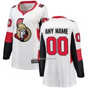 Camiseta Hockey Ottawa Senators Segunda Personalizada Blanco