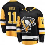 Camiseta Hockey Pittsburgh Penguins Brian Boyle Primera Breakaway Negro