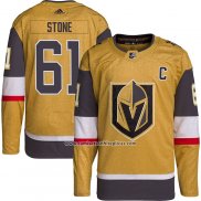 Camiseta Hockey Vegas Oroen Knights Mark Stone Autentico Alterno Oro