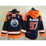 Sudaderas con Capucha Edmonton Oilers Connor Mcdavid Azul