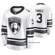 Camiseta Hockey Florida Panthers Keith Yandle 2019 All Star Blanco