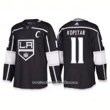 Camiseta Hockey Los Angeles Kings 11 Anze Kopitar Primera 2018 Negro