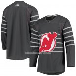 Camiseta Hockey New Jersey Devils Autentico 2020 All Star Gris