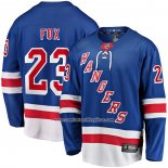 Camiseta Hockey New York Rangers Adam Fox Primera Premier Breakaway Azul