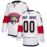 Camiseta Hockey Nino Florida Panthers Segunda Personalizada Blanco