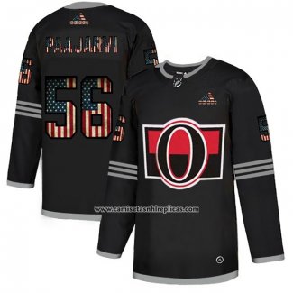 Camiseta Hockey Ottawa Senators Paajarvi 2020 USA Flag Negro