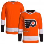 Camiseta Hockey Philadelphia Flyers Primera Autentico Naranja