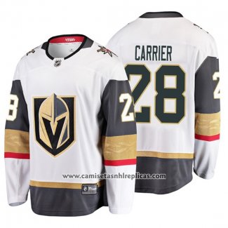 Camiseta Hockey Vegas Golden Knights William Carrier 2019 Segunda Breakaway Blanco