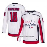 Camiseta Hockey Washington Capitals Chandler Stephenson Autentico Segunda Blanco