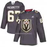 Camiseta Vegas Golden Knights Max Pacioretty Dia De Los Muertos Gris