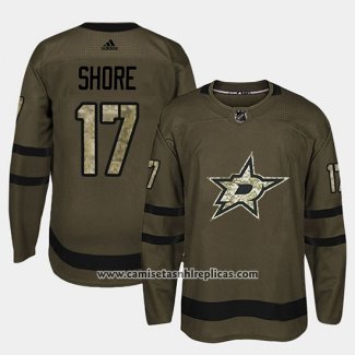 Camiseta Hockey Dallas Stars Devin Shore Camuflaje Salute To Service