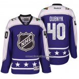 Camiseta Hockey Minnesota Wild Devan Dubnyk 40 2017 All Star Violeta