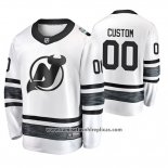 Camiseta Hockey New Jersey Devils Personalizada 2019 All Star Blanco