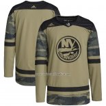 Camiseta Hockey New York Islanders Military Appreciation Team Autentico Practice Camuflaje