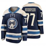 Camiseta Hockey Nino Columbus Blue Jackets Josh Anderson 2019 Alternato Fanatics Breakaway Azul