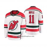 Camiseta Hockey Nino New Jersey Devils Brian Boyle Alternato Breakaway Blanco