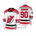 Camiseta Hockey Nino New Jersey Devils Marcus Johansson Alternato Breakaway Blanco