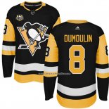 Camiseta Hockey Nino Pittsburgh Penguins 8 Brian Dumoulin Negro 50 Anniversary Primera Premier