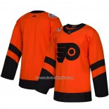 Camiseta Hockey Philadelphia Flyers Blank Orange 2019 Nhl Stadium Series Autentico