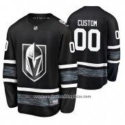 Camiseta Hockey Vegas Golden Knights Personalizada 2019 All Star Negro