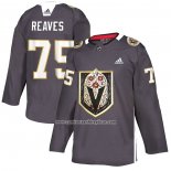 Camiseta Vegas Golden Knights Ryan Reaves Dia De Los Muertos Gris