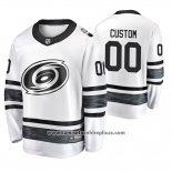 Camiseta Hockey Carolina Hurricanes Personalizada 2019 All Star Blanco