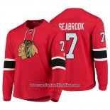 Camiseta Hockey Chicago Blackhawks Brent Seabrook Platinum Rojo