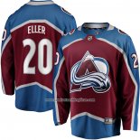 Camiseta Hockey Colorado Avalanche Lars Eller Primera Breakaway Rojo