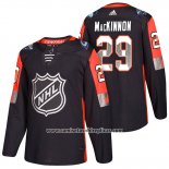 Camiseta Hockey Colorado Avalanche Nathan Mackinnon 2018 All Star Negro