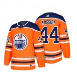 Camiseta Hockey Edmonton Oilers 44 Zack Kassian 2018 Naranja