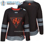 Camiseta Hockey Mujer America del Norten Black 2016 World Cup